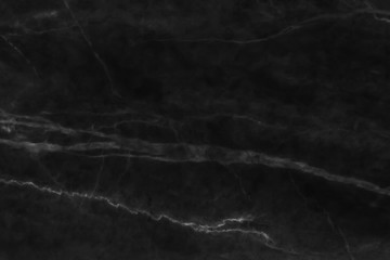 Black marble texture with natural pattern high resolution for wallpaper. background or design art work