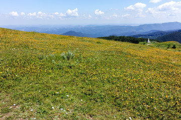 Landscape to Stara Planina Mountains, Bulgaria