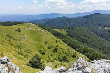 Fototapeta premium Landscape to Stara Planina Mountains, Bulgaria