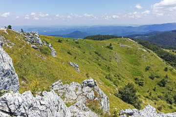 Landscape to Stara Planina Mountains, Bulgaria