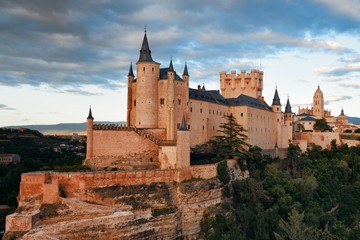 Fototapeta na wymiar Alcazar of Segovia