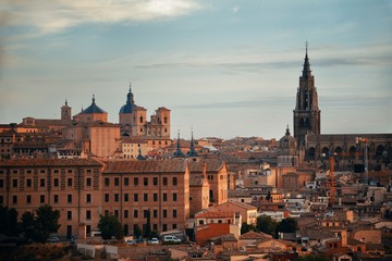 Obraz premium Toledo rooftop view