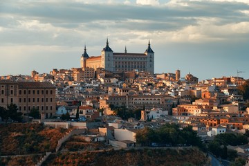 Toledo rooftop view