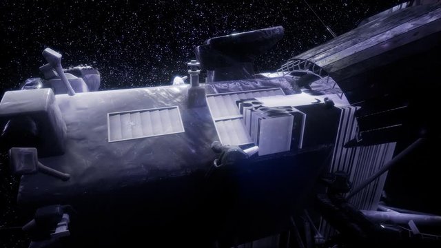 Parker Solar Probe approaching to sun. Elements of this image furnished by NASA