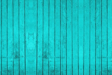 Fototapeta na wymiar Cyan Teal wood plank texture,abstract background, ideas graphic design for web design or banner