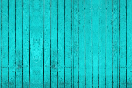 Cyan Teal  wood plank texture,abstract background, ideas graphic design for web design or banner
