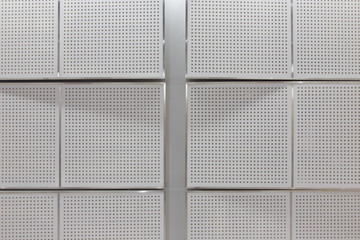 Soundproof walls of the meeting room.