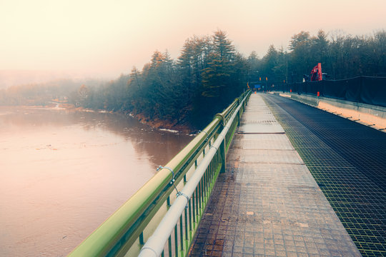 Bridge over the Delaware River in Narrowsburg, NY