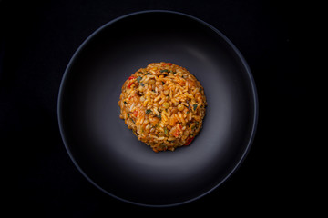 Vegetable dhal - lentil dhal with tomato, brown lentils