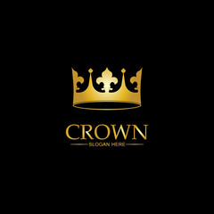 Crown Logo Template vector icon