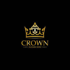 Crown Logo Template vector icon