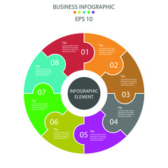 Infographic template design , infographic background