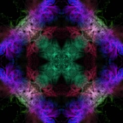 Abstract smoke isolated on black background,Rainbow powder,seamless light pattern