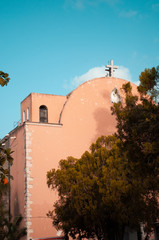 Fototapeta premium Iglesia FCP, QROO, México.