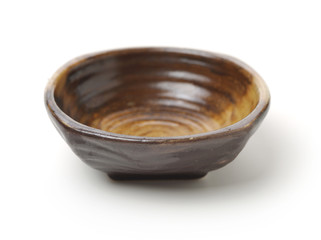 bowl of china on white background