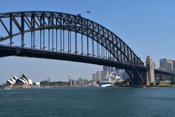 Fototapeta na wymiar The view of Sydney in Australia
