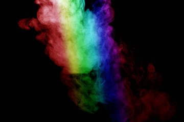 Abstract colorful pastel with gradient multicolor toned textured background, ideas graphic design...