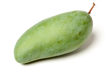 mangos on white background 
