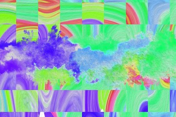 Abstract colorful pastel with gradient multicolor toned textured background, ideas graphic design...