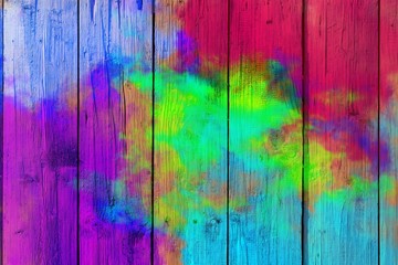 Abstract colorful pastel with gradient multicolor toned textured  on wood background, ideas graphic...