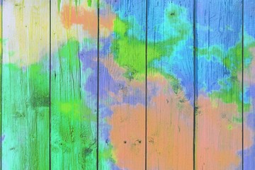 Abstract colorful pastel with gradient multicolor toned textured  on wood background, ideas graphic...
