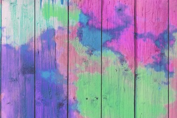 Abstract colorful pastel with gradient multicolor toned textured  on wood background, ideas graphic...