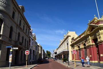 The view of Fremantle in Western Australia