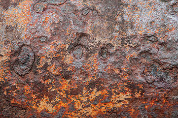 Rusted metal texture damage iron surface background