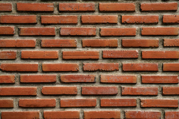 Fototapeta premium red brick wall texture background with vintage tone.