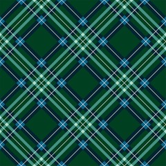 abstract green background with lines plaid cage