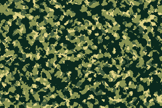 camouflage background, military base with predominant dark tones and small spots