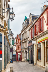 Strret in Auxerre, France
