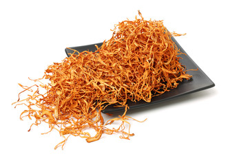 Fototapeta premium asian, background, bag, basket, brown, chinese, close-up, cordyceps, cuisine, drink, dry, flower, food, fresh, gold, health, healthful, herbal, herbs, isolated, jhy, lily, medical, medicine, militaris