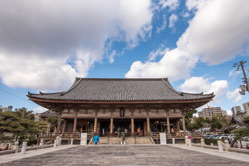 Japanese Traditional Buildings, Osaka, Japan