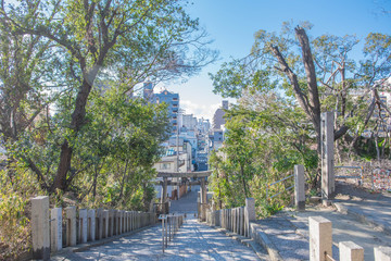 Great city view, Osaka, Japan