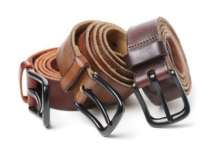 belts on a background. belts. belts on background