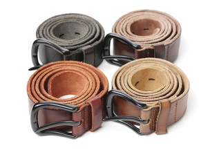 belts on a background. belts. belts on background
