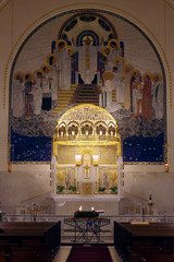 interior of secession church