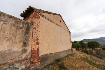 old house next to the old national road 324 Spain