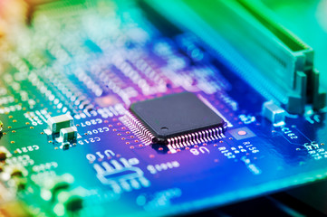 High Tech Circuit Board