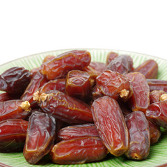 Dates on white background