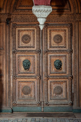 old and Stately wooden door