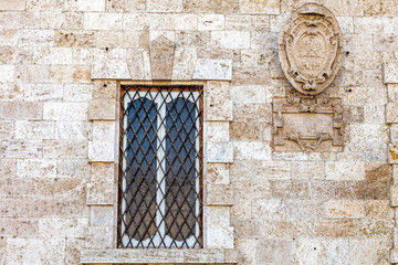 windows in the facades