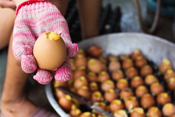 chicken egg steamed with sauce
