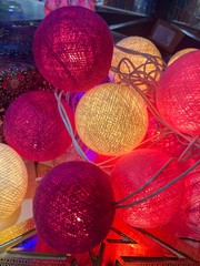 Christmas tree decorated.