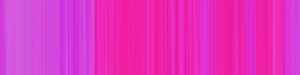 horizontal header banner with stripes and neon fuchsia, deep pink and medium orchid colors