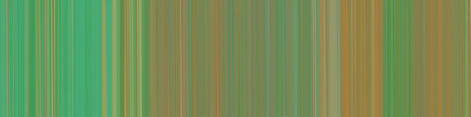 Obraz premium horizontal header banner with stripes and pastel brown, medium sea green and peru colors