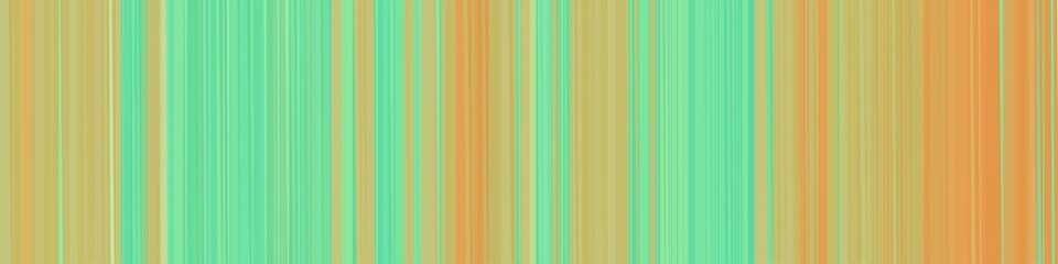 Obraz premium abstract horizontal banner background with stripes and dark khaki, medium aqua marine and light green colors