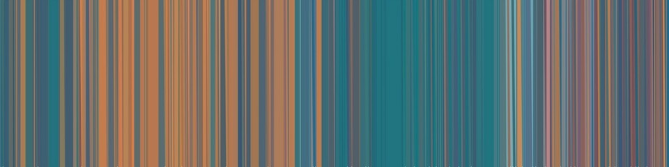 horizontal header banner with stripes and teal blue, peru and pastel brown colors