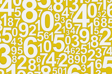 number background
